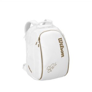 Federer DNA Limited Edition Tennis Backpack - White/Gold - Tennis ...